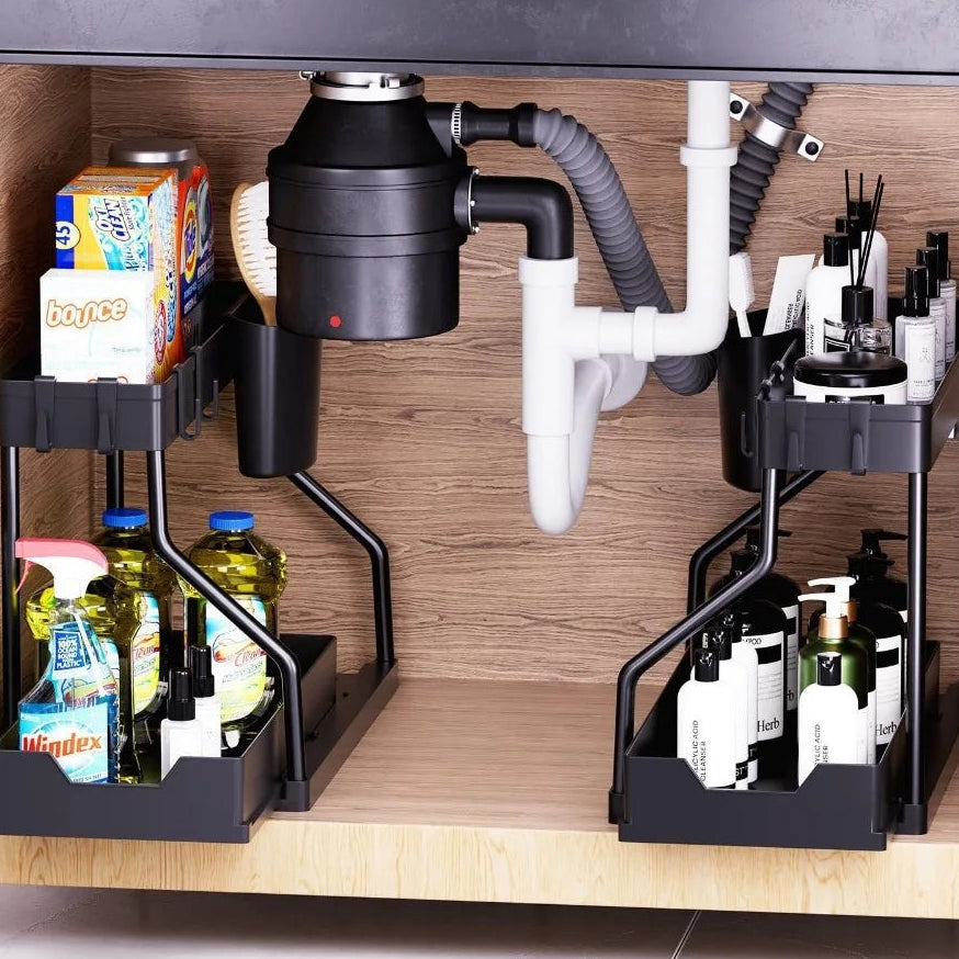 No-Drill Adjustable Storage Rack